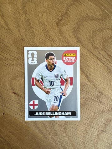 2026 Panini Jude Bellingham, Cody Gakpo Extra sticker - 2