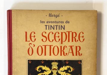 Tintin T7 - Le Sceptre dOttokar N&B (A7) - C - 1ère édition