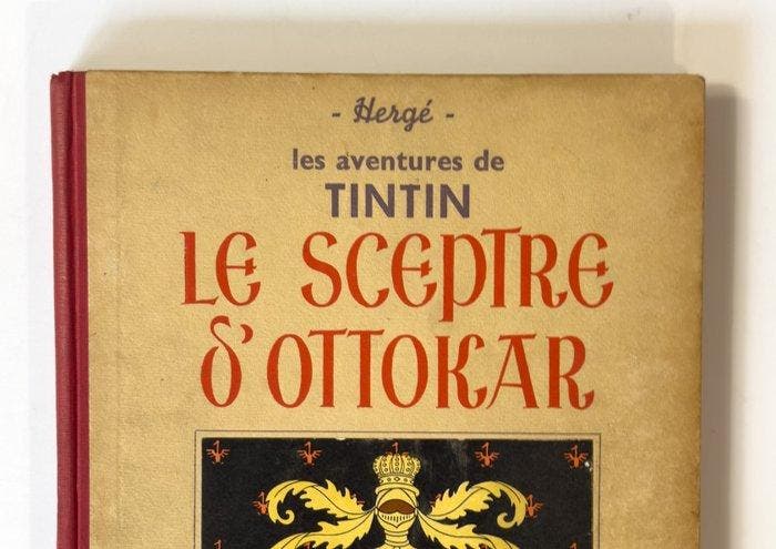 Tintin T7 - Le Sceptre dOttokar N&B (A7) - C - 1ère édition, Livres, BD