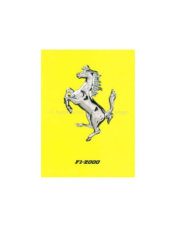 1980 FERRARI 312 / T5 BROCHURE ITALIAANS 1445/99