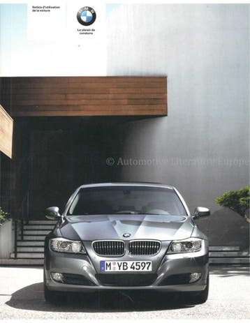 2009 BMW 3 SERIE INSTRUCTIEBOEKJE FRANS