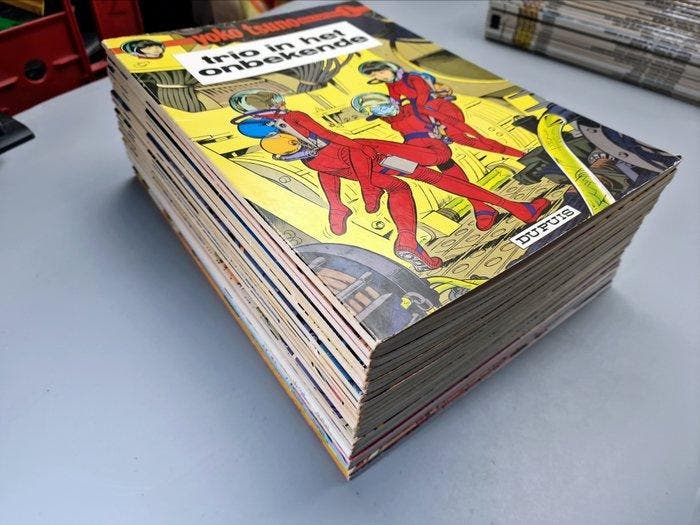 Yoko Tsuno 1 t/m 22 - opeenvolgende reeks SC + poster - 23, Boeken, Stripverhalen