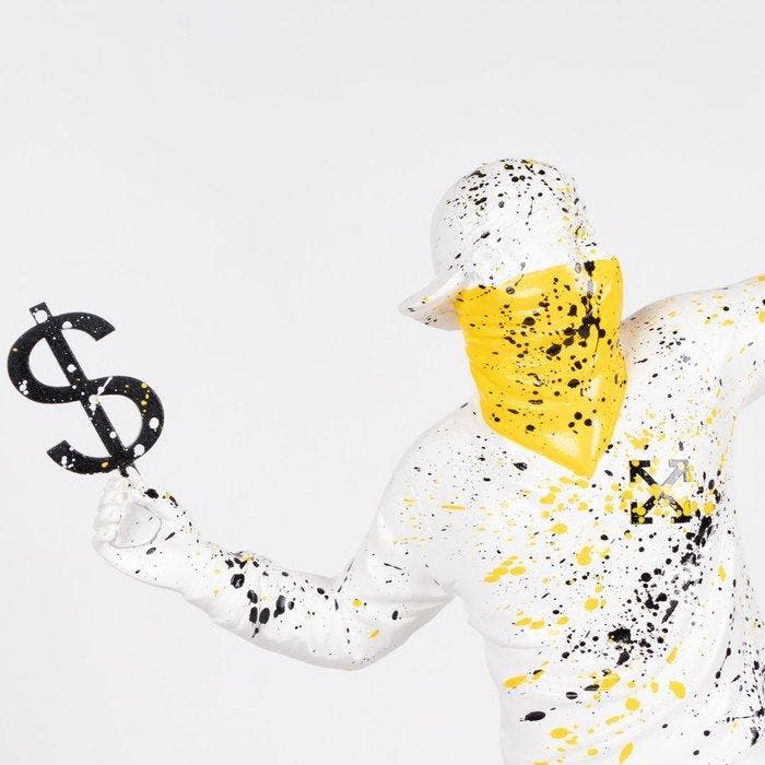 SKE - MOLOTOF - Off White Dollar, Antiek en Kunst, Kunst | Designobjecten