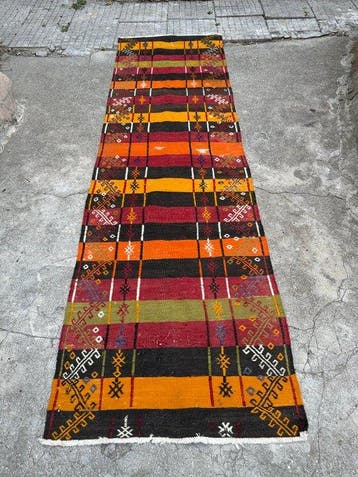 Kelim - 275 cm - 163 cm - Sivas handgeweven loper, Nieuw