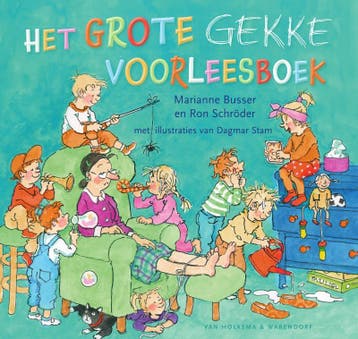 Het grote gekke voorleesboek 9789000375066 Marianne Busser, Boeken, Verzenden, Zo goed als nieuw, Marianne Busser