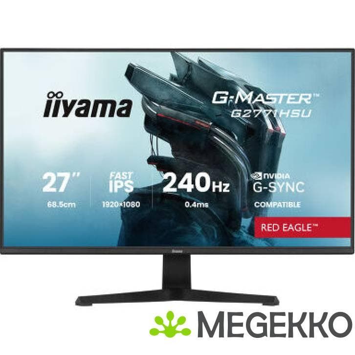 Iiyama G-Master G2771HSU-B1 27  Full HD IPS 240Hz Gaming, Informatique & Logiciels, Ordinateurs & Logiciels Autre, Envoi