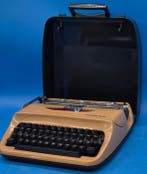 Privileg Modell 270 - Vintage reis-schrijfmachine met koffer