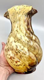 LEGRAS (1839-1916), Clichy - Vaas - Zeldzame balustervaas, Antiquités & Art