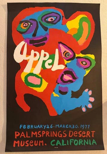 Karel Appel - Appel Palmsprings Desert Museum 1977 - Jaren