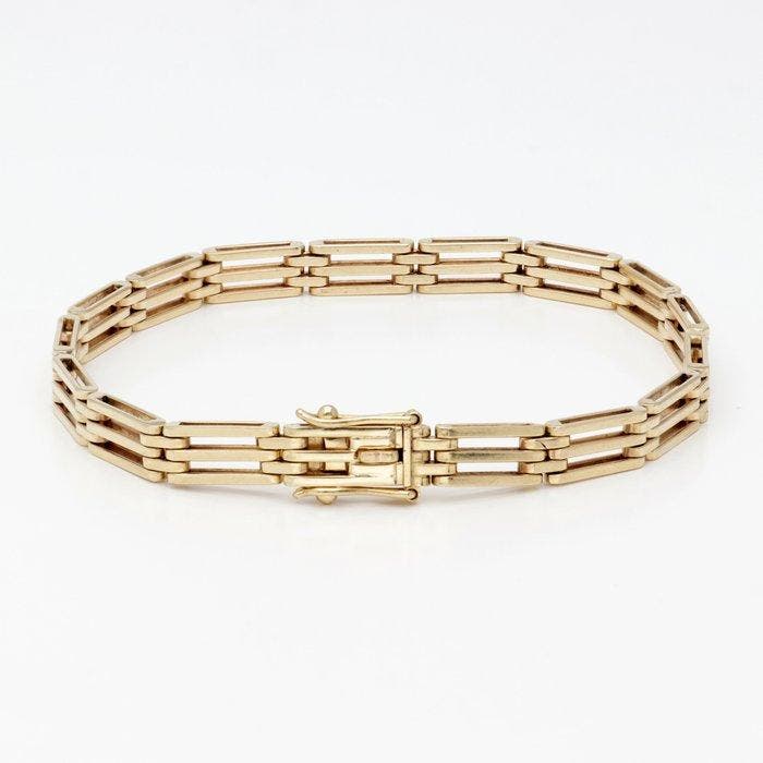 Bracelet - 14 carats Or jaune, Bijoux, Sacs & Beauté, Bijoux anciens