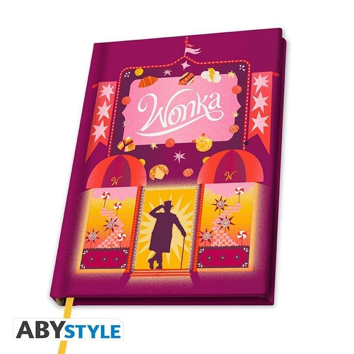 Wonka Dreams A5 Notebook, Collections, Cinéma & Télévision, Enlèvement ou Envoi