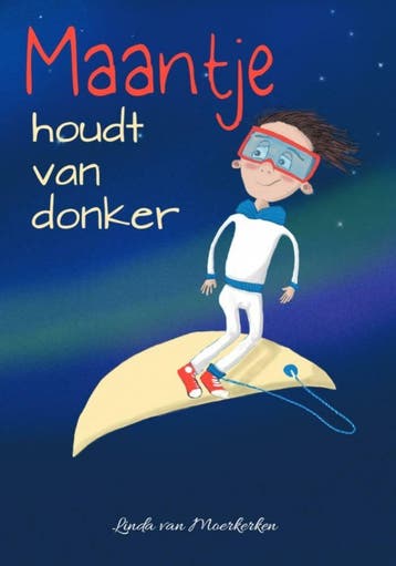 Maantje houdt van donker 9789464314748 Linda van Moerkerken, Verzenden, Zo goed als nieuw, Linda van Moerkerken