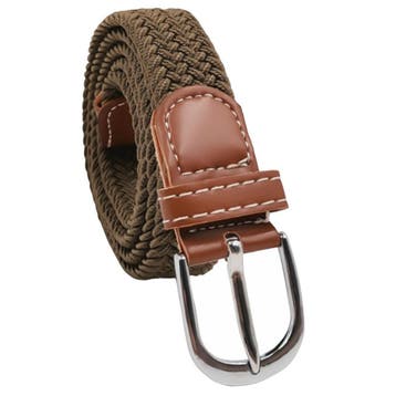 Fako Fashion - Elastische Gevlochten Riem - Damesriem -, Kleding | Dames, Riemen en Ceinturen, Verzenden, Nieuw