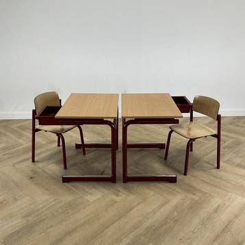 complete schoolset (rode stip) Presikhaaf 10x tafel + 10x