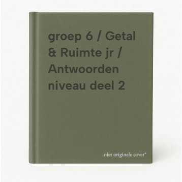 groep 6 / Getal & Ruimte jr / Antwoorden niveau deel 2, Boeken, Verzenden, Zo goed als nieuw