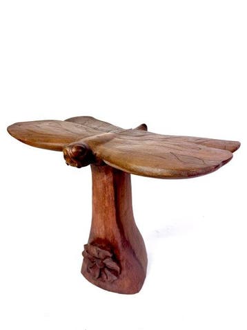 Kruk - Hout - Ontwerp Libellula