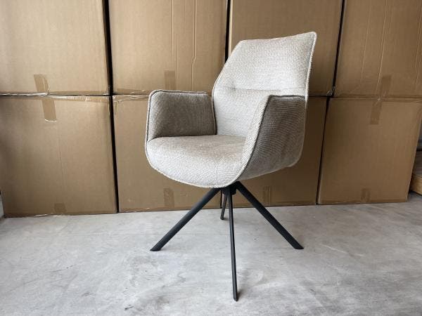 Veiling - Eetkamerstoel Mellow (set van 8) - Stof - Desert, Maison & Meubles, Chaises