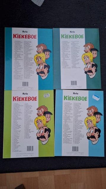 Kiekeboe 1 t/m 100 - Opeenvolgende reeks SC / Het goede doel, Boeken, Nieuw