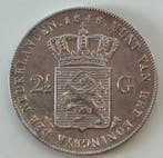 Pays-Bas. Willem II. 2 1/2 Gulden 1848 / zeer hoge kwaliteit
