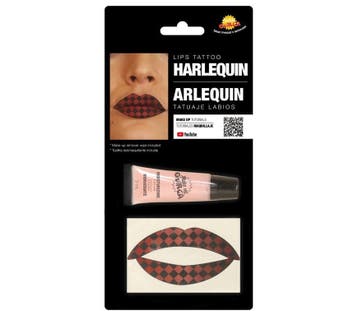Lip Tattoo Harlequin, Verzenden, Nieuw