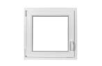 PVC raam draaikiep b60xh60 cm antraciet stomp, Doe-het-zelf en Bouw, Glas en Ramen, Minder dan 80 cm, Minder dan 80 cm, Nieuw