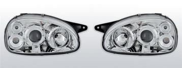 Koplampen Angel Eyes | geschikt voor Opel Corsa B 1994-2000, Verzenden