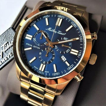 Mathey-Tissot - Special Edition - Chronograph - 18K Gold -