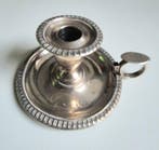 Irish Silver Chamber Stick, Candle Holder - James Scott -, Antiquités & Art
