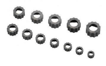 Damaged-nut/bolt extractor set 12-delig, Auto-onderdelen, Banden en Velgen, Verzenden, Nieuw