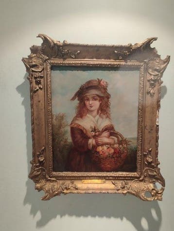 James John Hill (1811-1882) - The Flower Girl