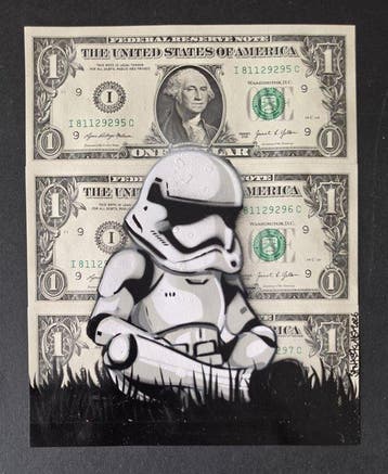 Jinks Kunst - Baby Stormtrooper - (2 X 1$ US) 7 LAYERS