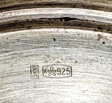 Kyiv Jewelry Factory () - Kelk - .925 zilver, Antiek en Kunst