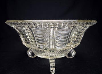 Libochovice - Fruitschaal - Glas - Centerpiece