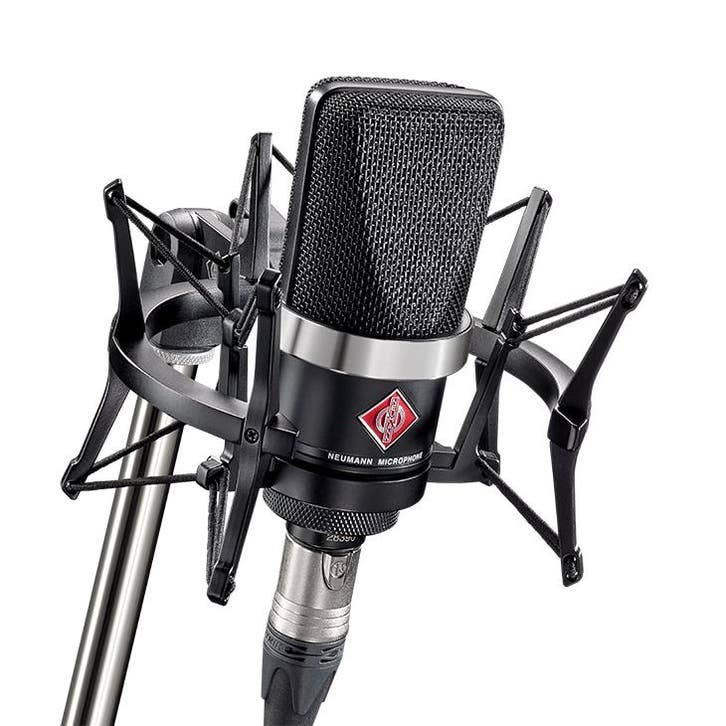 Neumann TLM 102 bk Black Studio Set, Muziek en Instrumenten, Microfoons, Ophalen of Verzenden