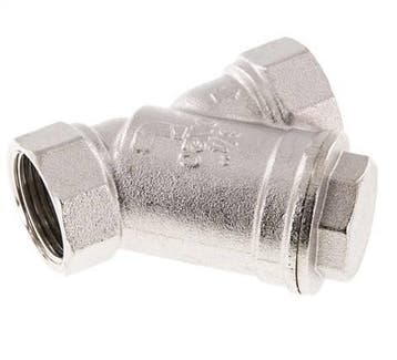 G3/4 Y-Filter 0.5mm Vernikkeld Messing NBR 20bar, Bricolage & Construction, Verzenden