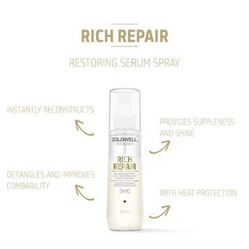 Goldwell Dualsenses Rich Repair Restoring Serum Spray, Verzenden, Nieuw, Gel, Wax, Haarlak of Mousse