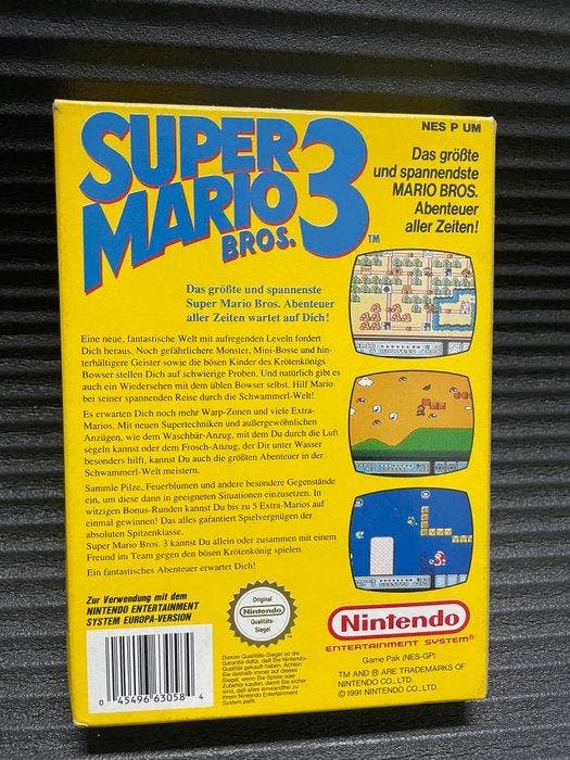 Nintendo - Nes - Super Mario Bros. 3 – Nintendo NES –, Consoles de jeu & Jeux vidéo, Consoles de jeu | Accessoires Autre