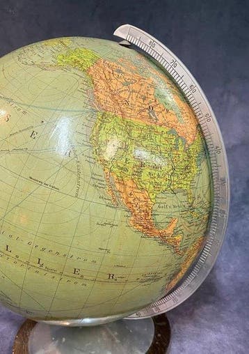 Terrestrial library globe - columbus - Mappamondo Columbus -