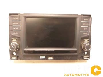 Display Multi Media regelunit Volkswagen Golf O180671, Nieuw
