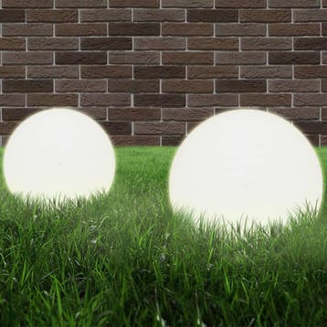 Set van 2 LED-bollampen 30cm: Tweede kansje, OP = OP!, Verzenden, Overige typen