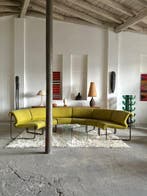 Fröscher - Zitgroep (6) - Textiel, Staal - Modulaire stoelen