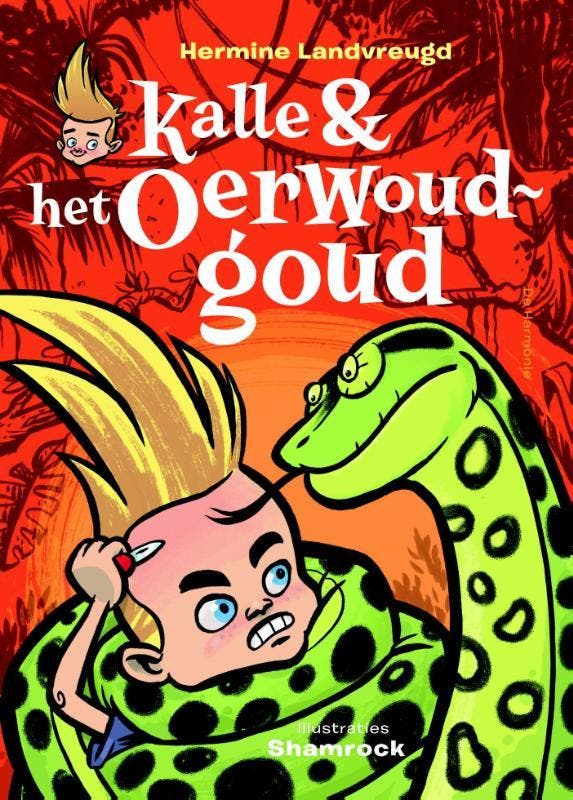 Kalle & het oerwoudgoud 9789076174907 Hermine Landvreugd, Boeken, Kinderboeken | Jeugd | onder 10 jaar, Gelezen, Verzenden