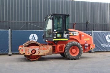 Veiling: Noppenwals Caterpillar CP44 Diesel 74.5kW 2011, Articles professionnels, Machines & Construction | Autre, Ophalen