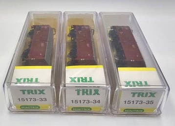 Minitrix N - 15173-33, 15173-34, 15173-35 - Wagon de