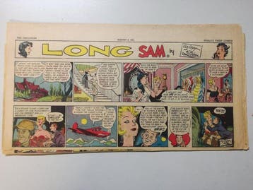 Long Sam - 178 Krantenpaginas - 1954/1958, Nieuw
