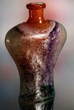 Kosta Boda - Kjell Engman - Pot - Vazenobject Cancan, Antiquités & Art, Antiquités | Verre & Cristal