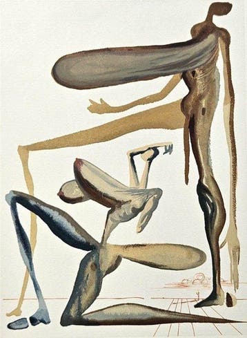 Salvador Dali (1904-1989) - The Spring, Antiek en Kunst
