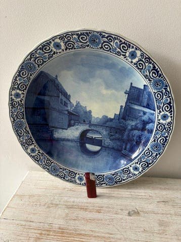 De Porceleyne Fles, Delft - Wandbord - Keramiek - Na, Antiek en Kunst