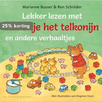 Lekker lezen met Kareltje het telkonijn en andere, Verzenden, Gelezen, Marianne Busser en Ron Schroder