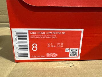 Nike - Dunk Low - Sneakers - Taille : EU 41 - Neuf avec, Nieuw